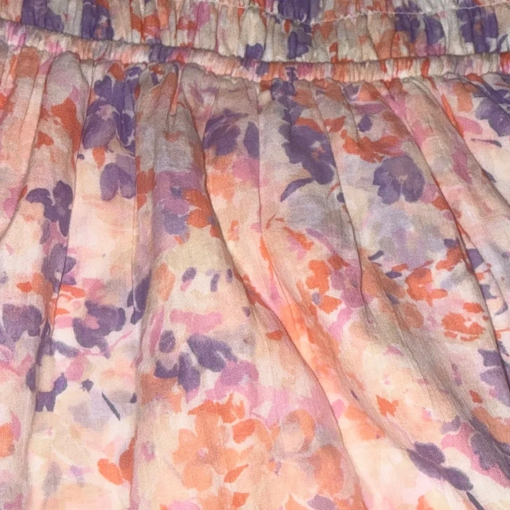 Abercrombie kids Girls Pink & Lavender Short Sleeve floral dress size 14 large